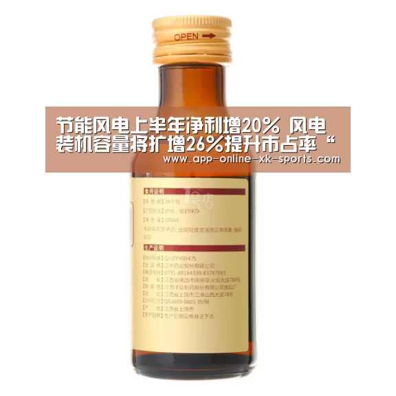 节能风电上半年净利增20% 风电装机容量将扩增26%提升市占率“星空体育平台”(图4) 星空体育手机版